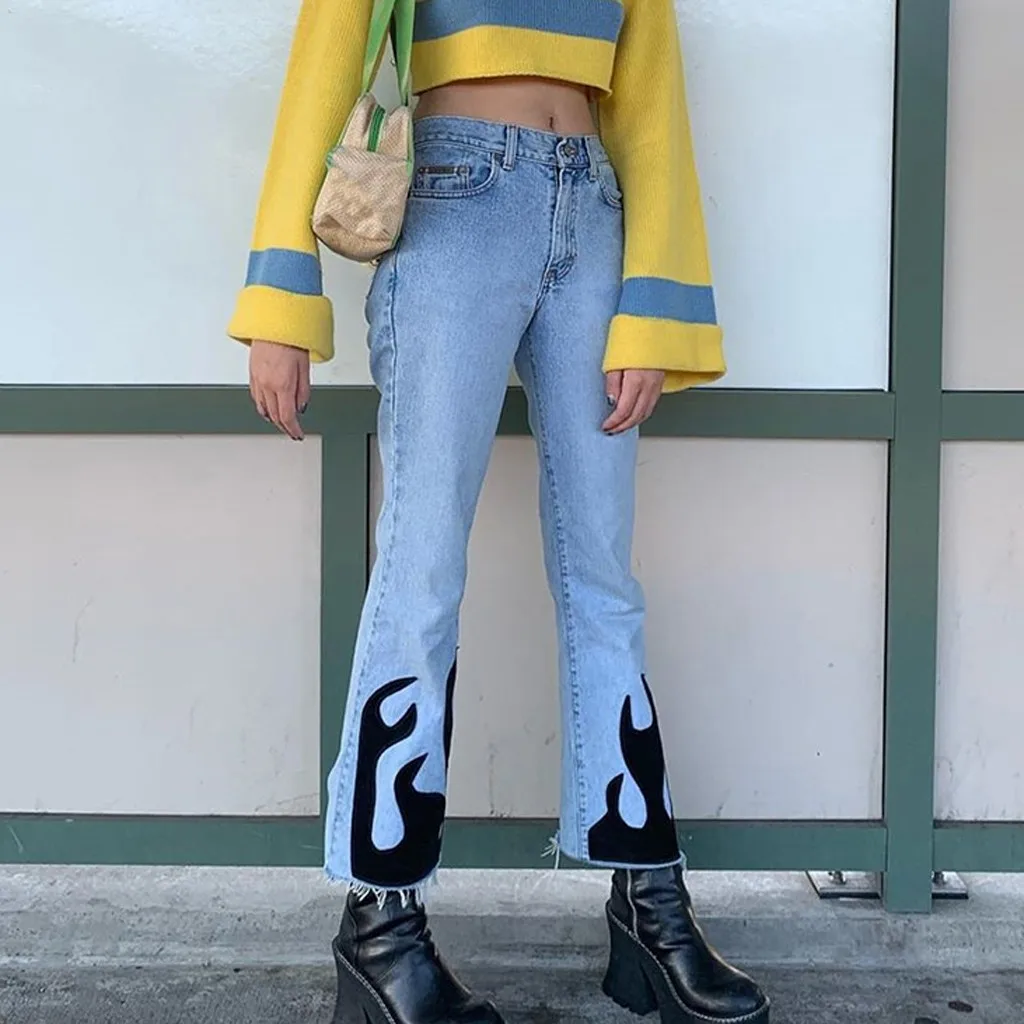 Fashion Jeans For Women Casual Black 