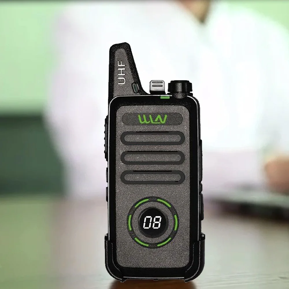 2 шт. WLN KD-C1 Plus мини рация UHF 400-470 МГц с 16 каналов двухстороннее радио FM трансивер KD-C1plus