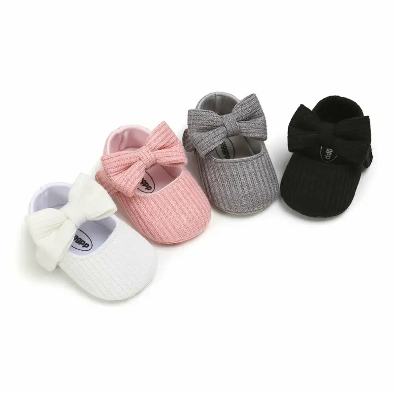 Pudcoco US Stock Fashion Baby Shoes Newborn Infant Pram Mary Jane Girls Princess Faux Leather Soft Shoes 6