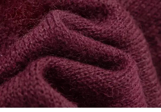 Весенний французский Элегантный женский свитер ручной работы с круглым вырезом и бусинами из мохера