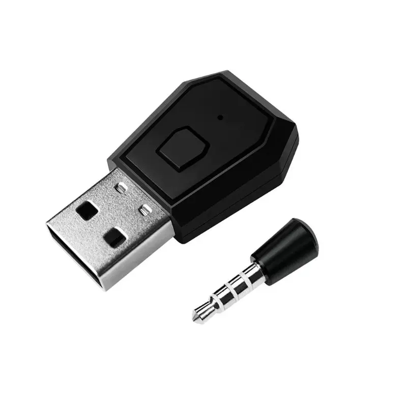

3.5mm Bluetooth 4.0 + EDR USB Dongle Wireless Adapter for PS4 Controller Bluetooth Headset/Headphone/Microphone Accessories