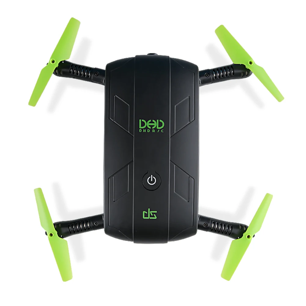 

DHD-D5 Wifi 0.3MP HD Camera Drone Foldable Pocket 6Axis 4CH RC Quadcopter