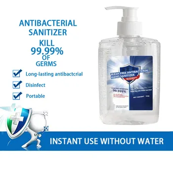 

Antibacterial Press Head Amino Acid Hand Sanitizer Long-Lasting Speed Dry Hand Lotion Disposable Rinse Free Gel 300ML