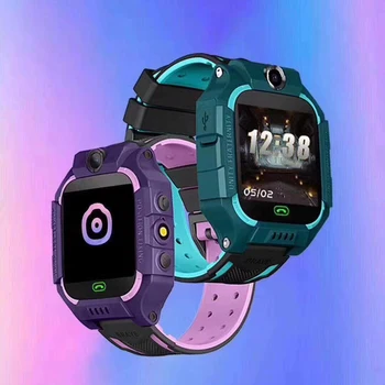 

Z6 Children Smartwatches Kids Smart Watch LBS Tracker Phone Watch for Kids SOS Call Remote Monitoring