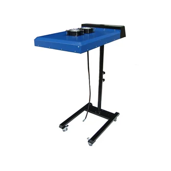 

manual rotary silk screen printing machine for t shirt flash drying oven