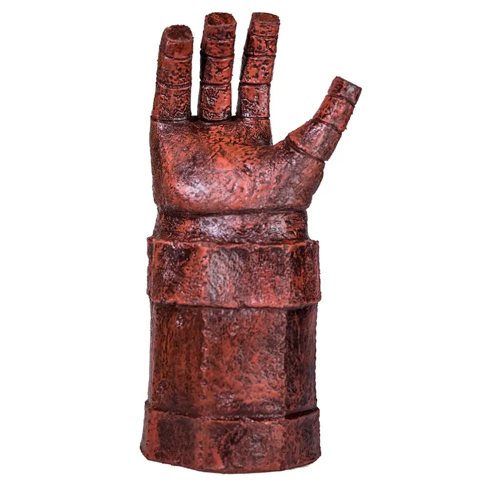 Костюм с перчатками XCOSER Hellboy аксессуары для косплея из латекса костюм Хэллоуина