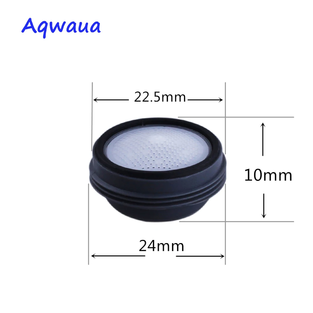 Faucet Aerator 24MM Male Thread Ultra-thin Crane Bubbler Spout Filter Accessories Hide-in Core Part Coin Aerator