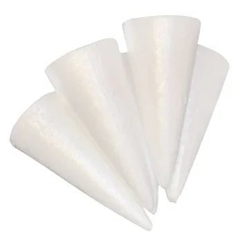 

20x Cone Christmas Tree Base Styrofoam Foam Material DIY Craft 70/100/150mm