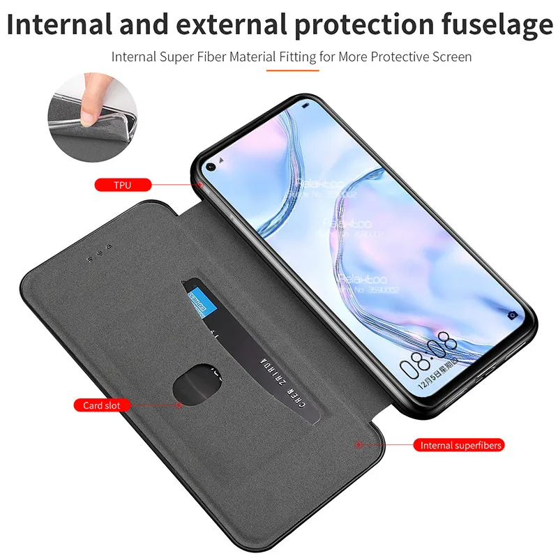 huawei waterproof phone case Dành Cho Huawei P 40 Lite Ốp Lưng Từ Da Điện Điện Thoại Quyển Sách Dành Cho Huawei P 40 Lite E P40 Đèn P 40 lite P40lite Ví Coque cute phone cases huawei