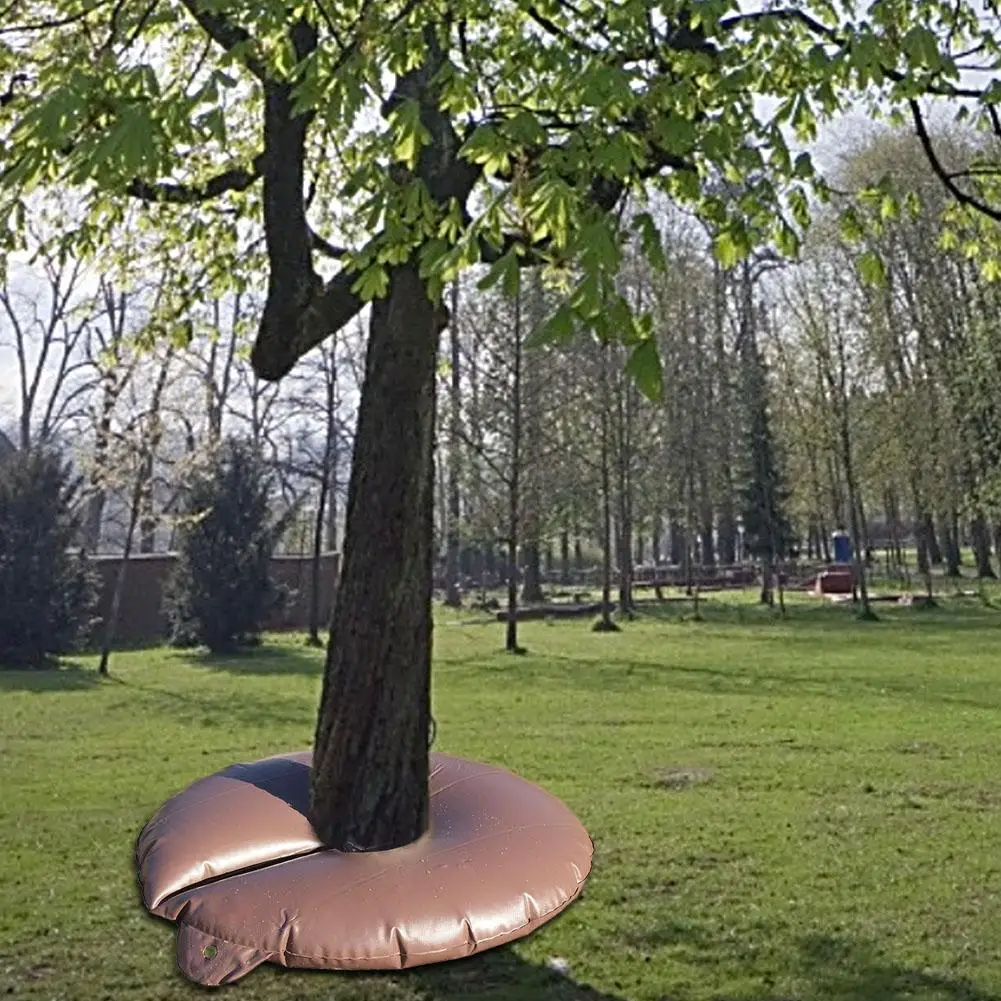 15 Gallon PVC Tree Watering Bag Slow Releasing Automatic Drip Catcher System Irrigation Tool Bag For Trees Gardening Watering