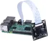 Módulo de cámara Raspberry PI, lente ojo de pez de ángulo amplio de 160 °, HD, cámara RPI de 5MP, Webcam de enfoque ajustable para Raspberry Pi 4/ 3 B + ► Foto 2/6