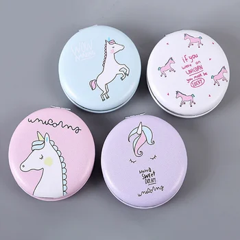 

1PCs Marble Pattern Portable Double Sided Mirror Foldable Pocket Makeup Mirror Women Girls Beauty Cosmetic Compact Mirrors