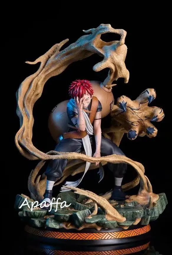 

25cm Anime Figure Naruto GK Battle Ver. Gaara 2nd Anniversary PVC Action Figure Toys Anime Collection Model Doll Toy Gifts