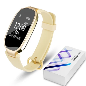 

S3 Waterproof Smart Watch Women Smart Fitness Watches Bluetooth Heart Rate Monitor Fitness Tracker Smart band for Android IOS