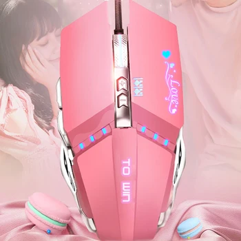 

Ergonomic Wired Gaming Mouse 7 Button LED 3200DPI USB RGB Computer Mouse with Backlight for PC Laptop JR Deals