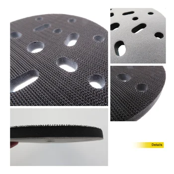 

17 Holes Interface Pad Soft Sanding Disc Backing Round Parts Polishing