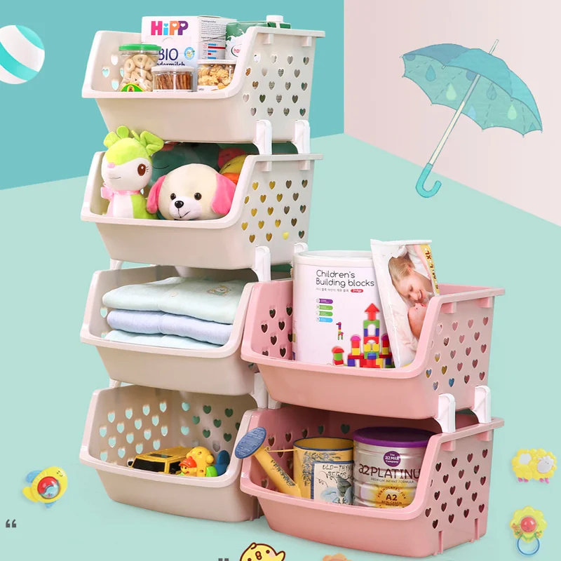 

Plastic Pile up Fruit toys Vegetables Basket Simple Shelf shop Bathroom Balcony Kitchen Tools