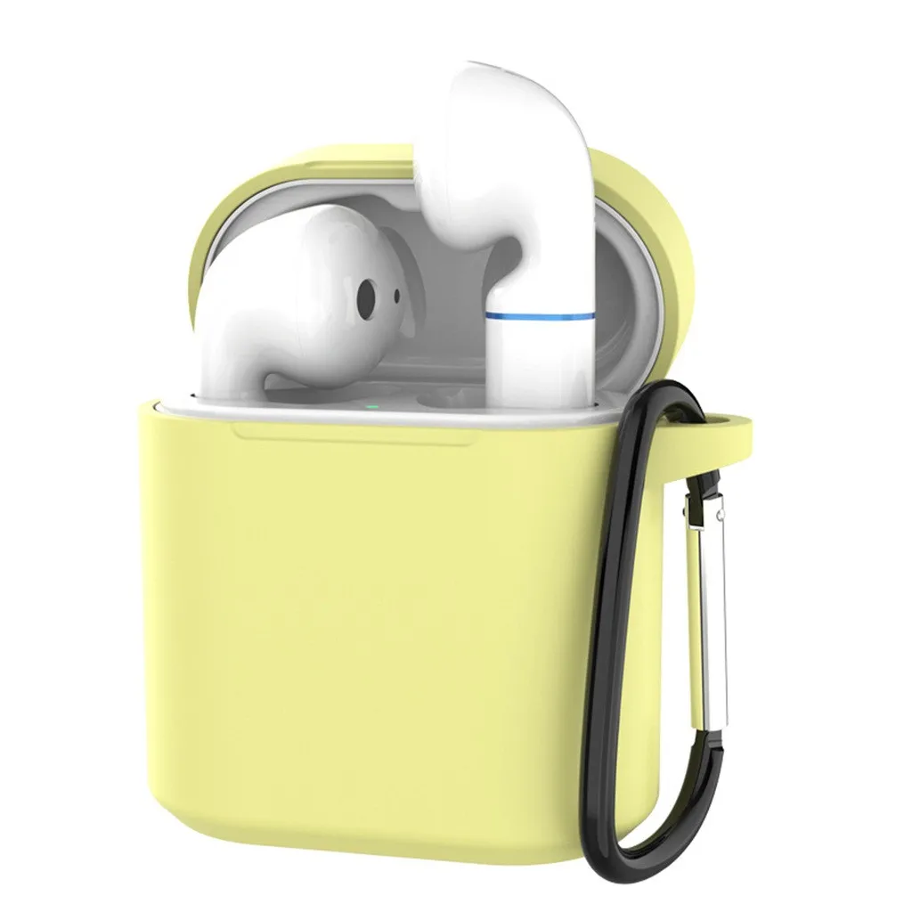 Силиконовый чехол для наушников для huawei Honor Flypods Fly Pods Pro Freebuds 2 Pro Freebuds2 Free buds 2 Pro Чехол с крючками - Цвет: YE
