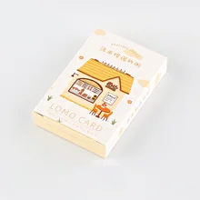 28 листов/Набор 52*80 мм Новинка Positano Street Lomo карта мини открытка на день рождения письмо Подарочная открытка с сообщением