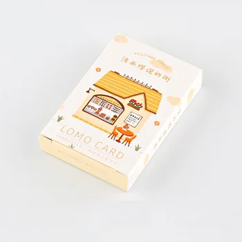 

28 Sheets/Set 52*80mm Novelty Positano Street Lomo Card Mini Postcard Birthday Letter Gift Card Message Card