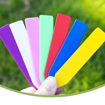 

50pcs/lot Plastic Plants Hang Tag Labels Garden Flower Pot Reusable Waterproof Tags Bonsai Plant Lable Sign Classification Tools