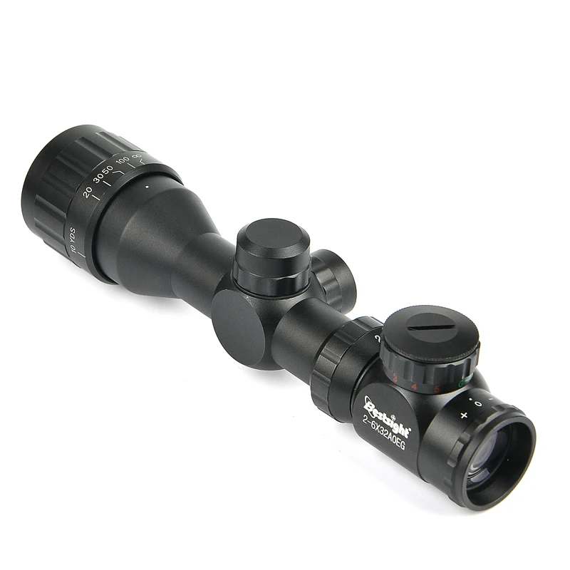 Bestsight 2-6x32 охотничий прицел с красным зеленым Mil-dot прицел для наружного оптического прицела