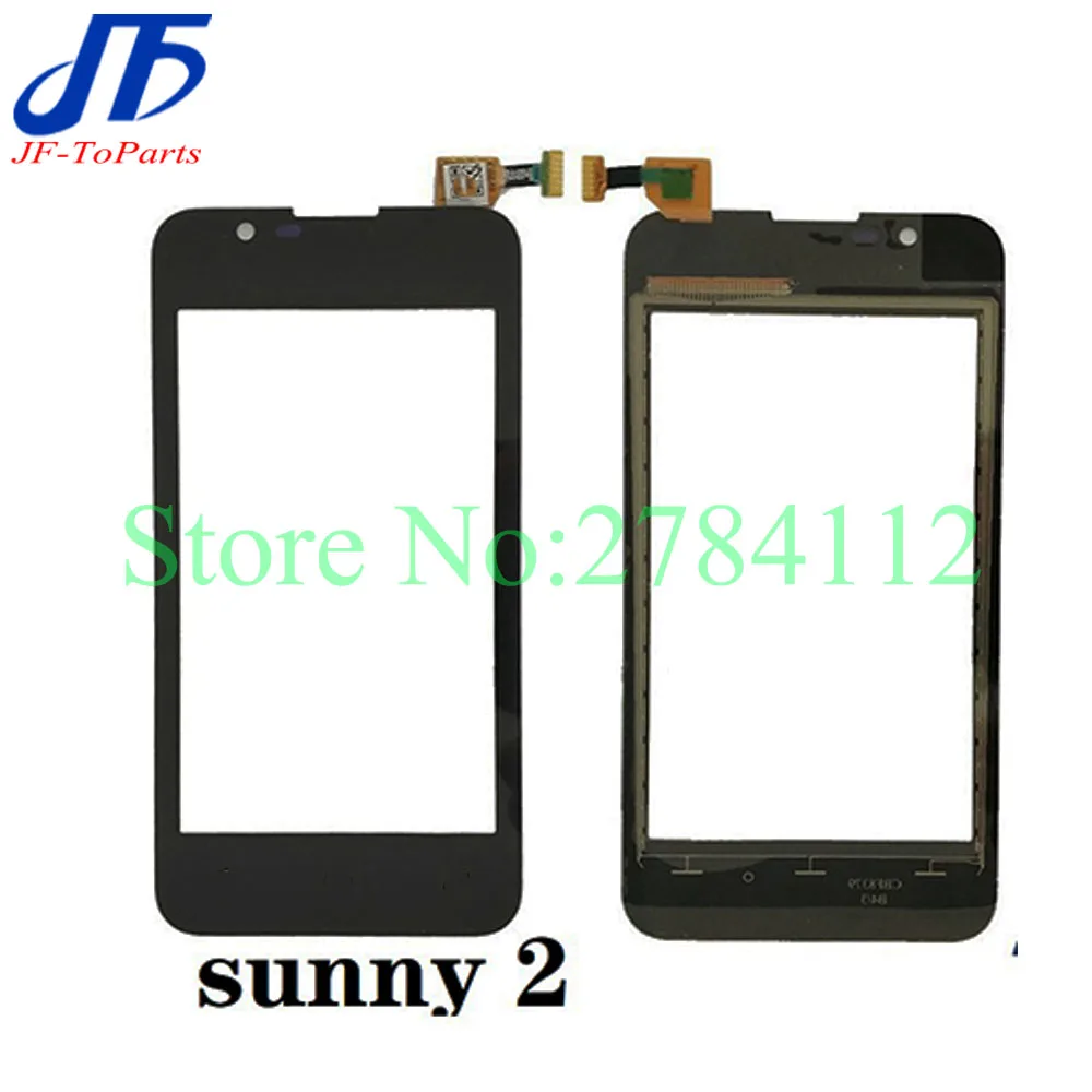 10 шт. замена сенсорной панели для Wiko Sunny 2 3 plus Sunny max 3 mini сенсорный экран дигитайзер передний датчик стекло