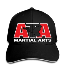 Новая мужская бейсбольная кепка ATA Taekwondo для боевых искусств белого и черного цвета XS snapback