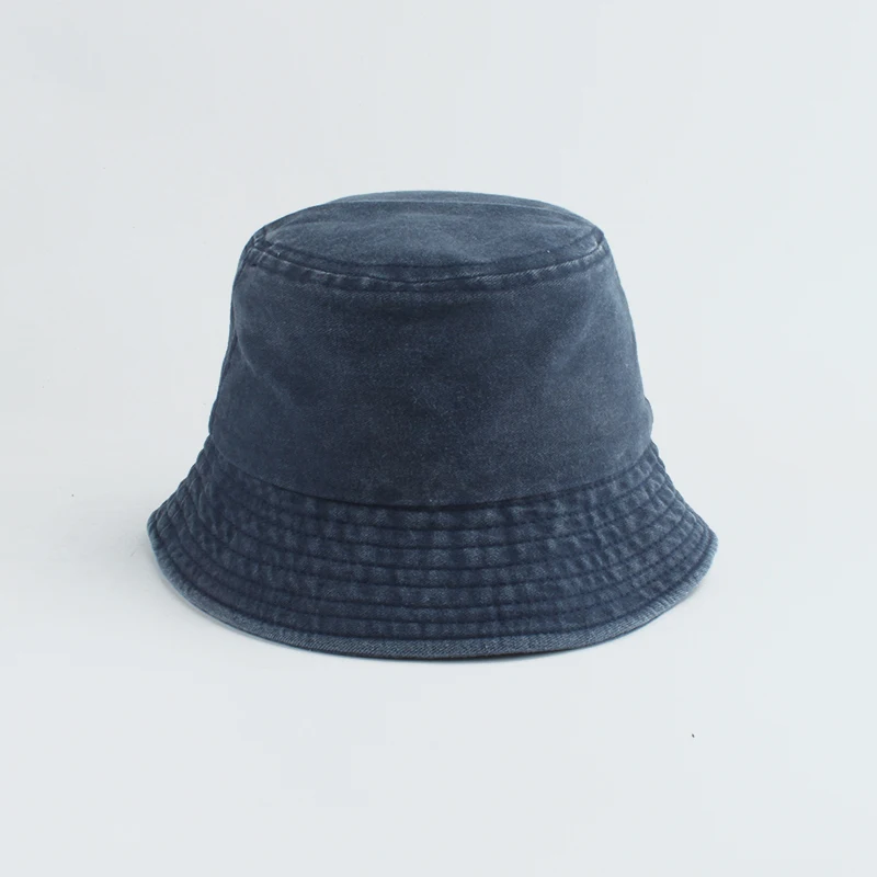Sun Hats Fisherman Hat Denim Bucket Hats Sunscreen Hats Camping Hats Bucket Hats Sun Hat Washed Denim Bucket Hat Kids Wide Brim Cotton Fisherman Hat Girls Boys Summer Panama Sun Outdoor Beach Fishing Cap