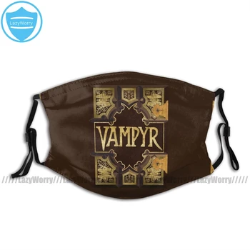 

The Bloody Mouth Face Mask Vampyr Book Facial Mask Pretty Adult with Filters Kawai Mask