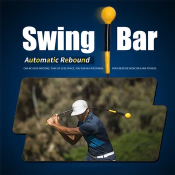 

115 cm Golf Swing Trainer Correct Hand Position Outdoor Golf Training Aids for Strength and Tempo Training
