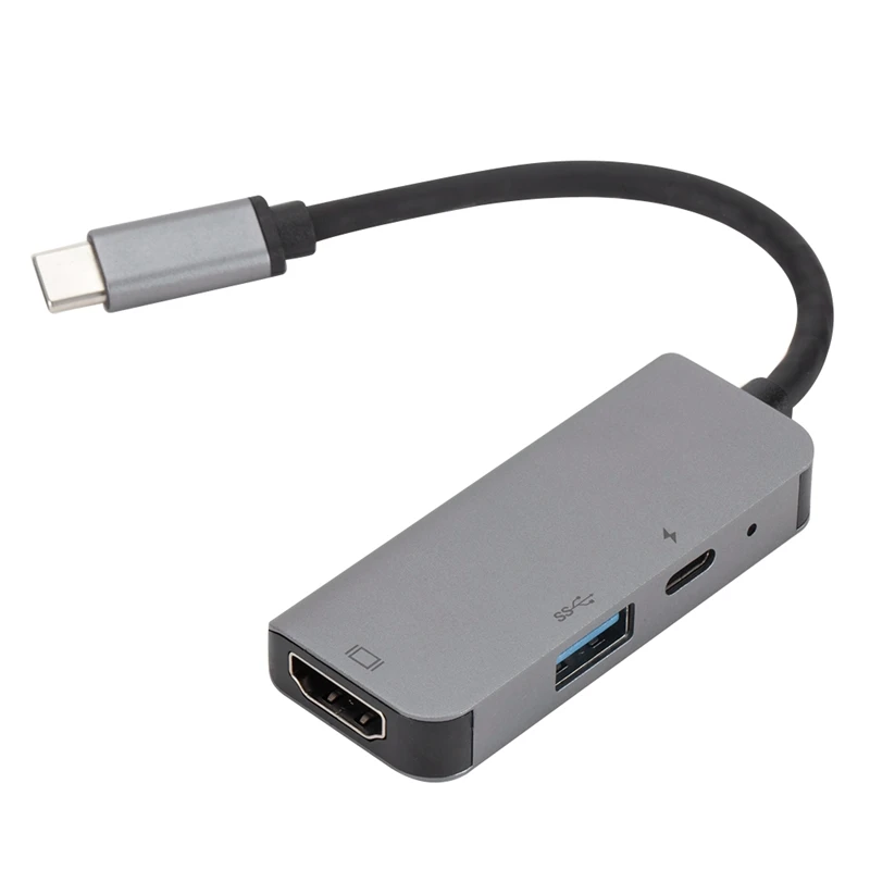 USB C концентратор type C до 4K HDMI концентратор USB 3,0 адаптер PD зарядный порт для MacBook Pro samsung Galaxy S8 huawei P20 Pro