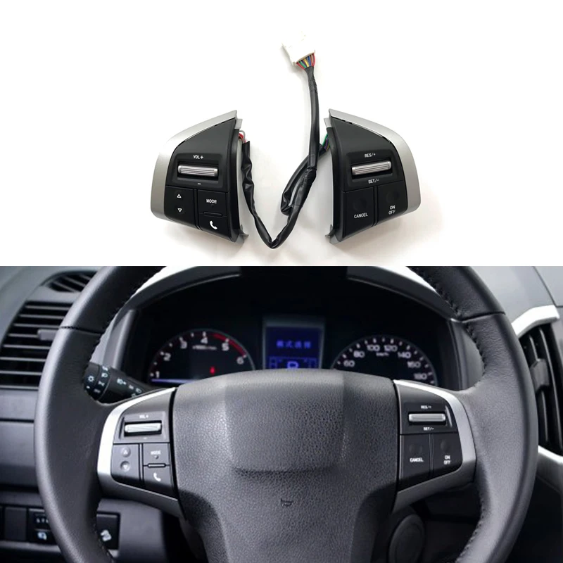 For Isuzu D Max Mux For Chevy Trailblazer Back Steering Wheel Button