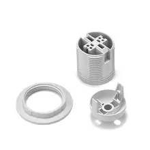 5 шт. E14 E27 адаптер Цоколь E27 патрон адаптер питания конвертер светодиодный светильник крепежный фитинг Тип карты 250 В VDE сертификат