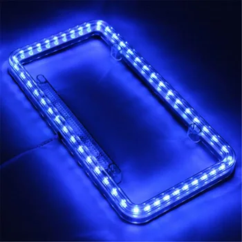 

Cover License Plate Frame With Light 12V US Acrylic Front 54-LED Number