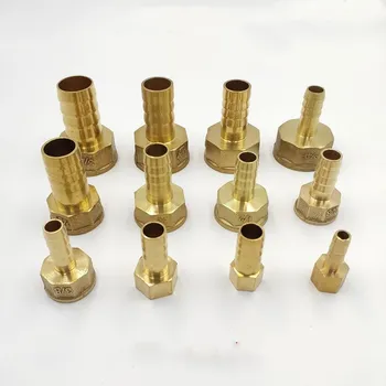 

4mm 6mm 8mm 10mm 12mm 14mm 16mm 19mm 25mm 32mm Hose Barb 1/8" 1/4" 3/8" 1/2" 3/4" 1" Female BSP Brass Pipe Fitting Connector