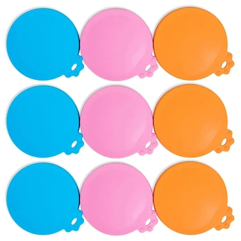

9 Pet Food Can Lids-Universal Lids for Dog and Cat Food Cans Are Suitable for 3 Standard Size Food Cans