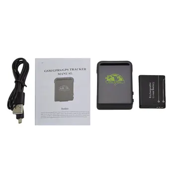 

Mini Size GPS Vehicles Cars Tracker Device GPS SMS GPRS SOS For IOS App W/ Remote Control Built-In Shock Sensor Hot New