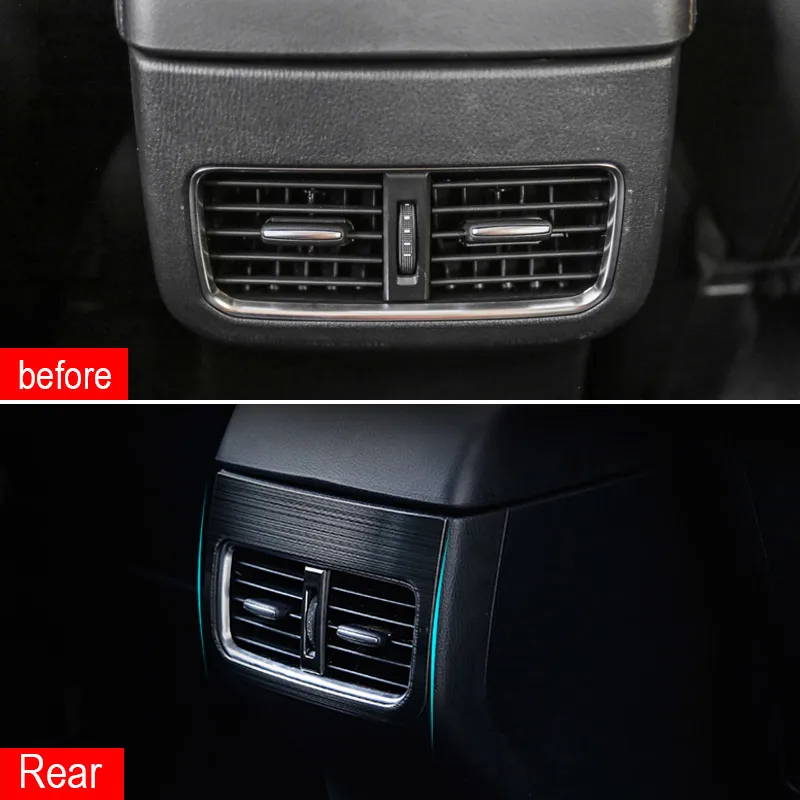 Hivotd для Mazda мазда сх 5 CX-5 CX5 KF аксессуары авто подлокотник задний кондиционер на выходе рамка Крышка отделка салона