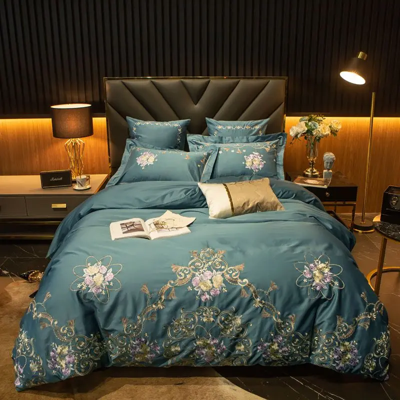 Новый роскошный удобный комплект постельного белья из египетского хлопка с