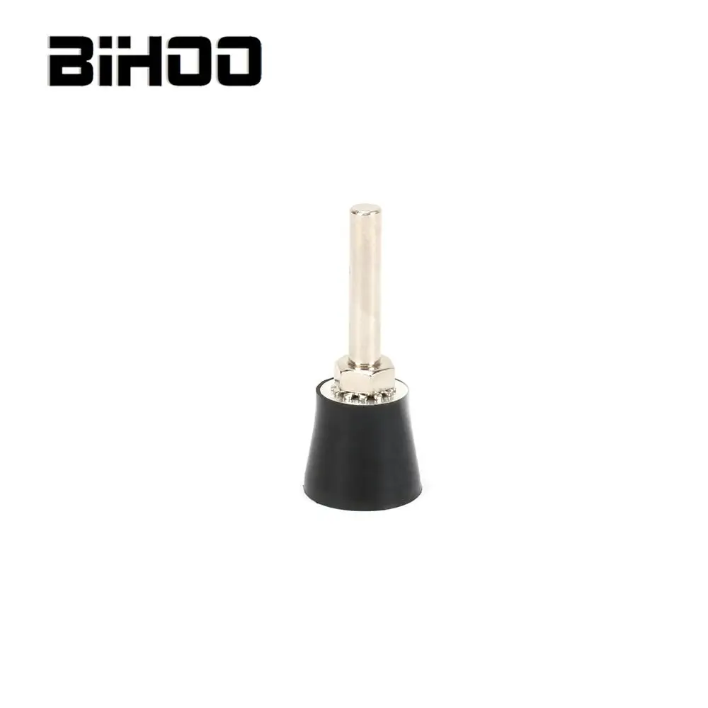 

2Pcs 1'' Roll Lock Sanding Pad Mandrel Set 1/4'' Shank Roloc Type R Rubber Tray