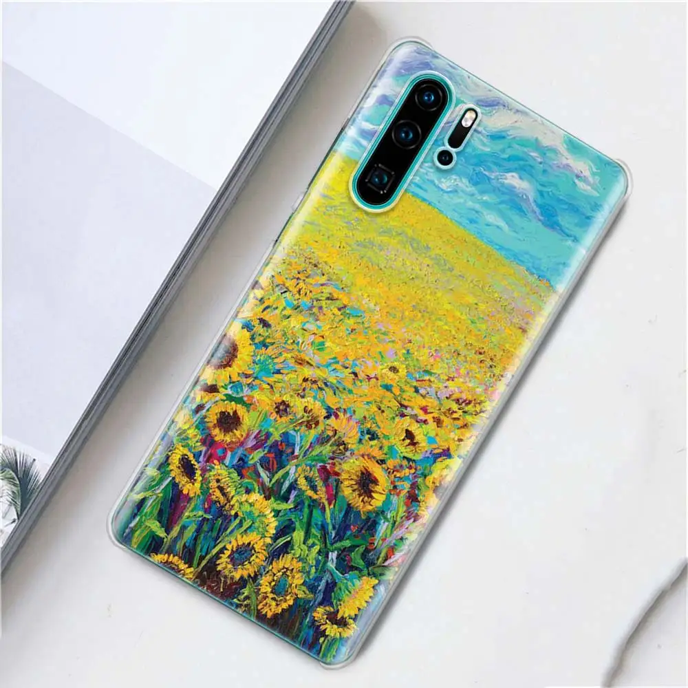 Эстетический чехол для телефона Ван Гог для huawei mate 30 305G 30Pro 5G P9 Lite Honor Play 3 3e Nova 5T жесткий чехол из поликарбоната - Color: H07