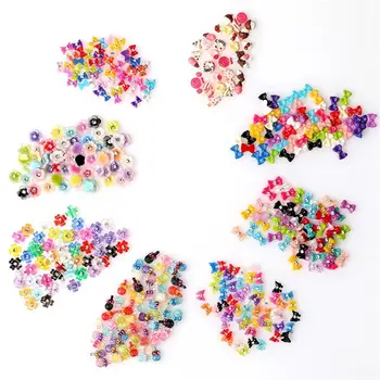 

96pcs Lovely 3D Design Nail Art Tips Glitter Decoration 8 Kind of Style