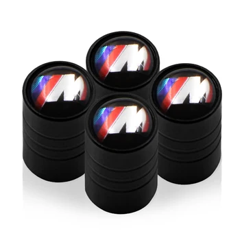 

4pcs car Tire Valve Cap waterproof protection cover For bmw M Sticker X1 X3 X4 X5 X6 X7 e46 e90 f20 e60 e39 f10 Car accessories