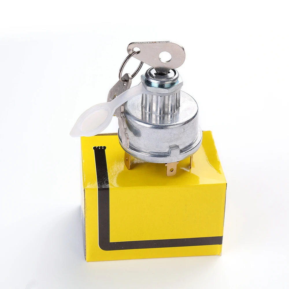 

Ignition Switch Starter Universal Tractor Car Start Lock with 2 Key For Massey Ferguson David Brown