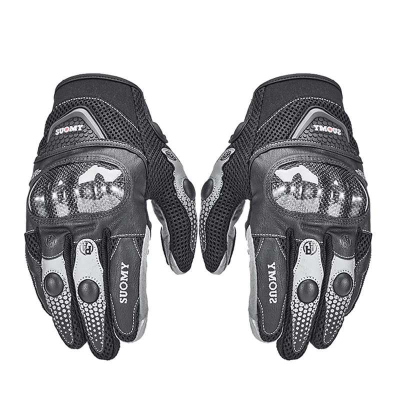 Мотоциклетные Перчатки Guantes Moto мотоцикл поездки и гонки на мотоциклах перчатки для мотоцикла, полный палец Перевозка груза падения