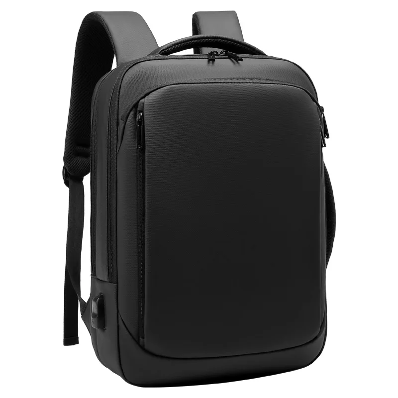 

Enlarge Backpack USB External Charge 15.6 Inch Laptop Backpack Shoulders Men Anti-Theft Waterproof Travel Backpack