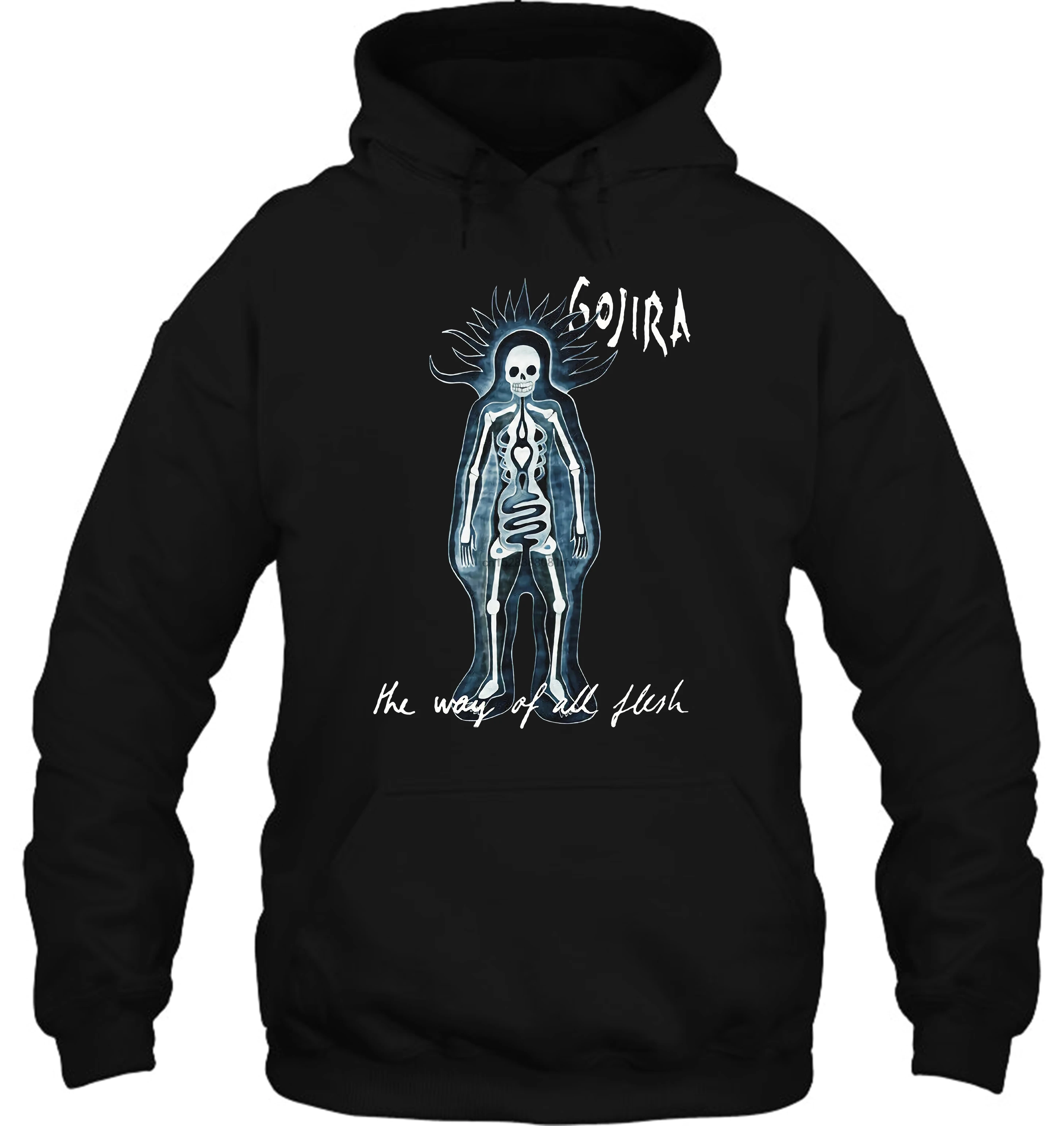 Мужская толстовка Gojira The Way of All Flesh Обложка альбома Черный Размер S 3XL Новая модная женская уличная одежда