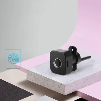 

Office Security ABS Electronic Intelligent Cabinet Mini Drawer Home Keyless Easy Install Anti Theft Smart Fingerprint Lock