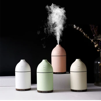 

300ML NEW USB Ultrasonic Air Humidifier Aromatherapy Diffuser Mist Maker Aroma Essential Oil Diffuser for Home with LED Light